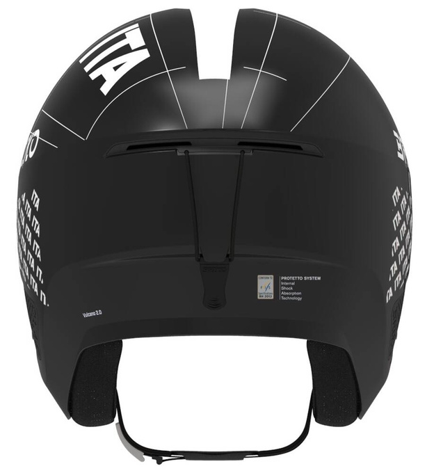 Cască Briko Vulcano 2.0 Italia Shiny/Black White - 2024/25