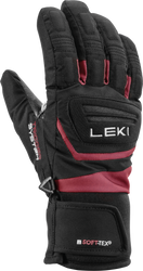 Mănuși LEKI Griffin 3D Junior Black/Rose - 2025/26