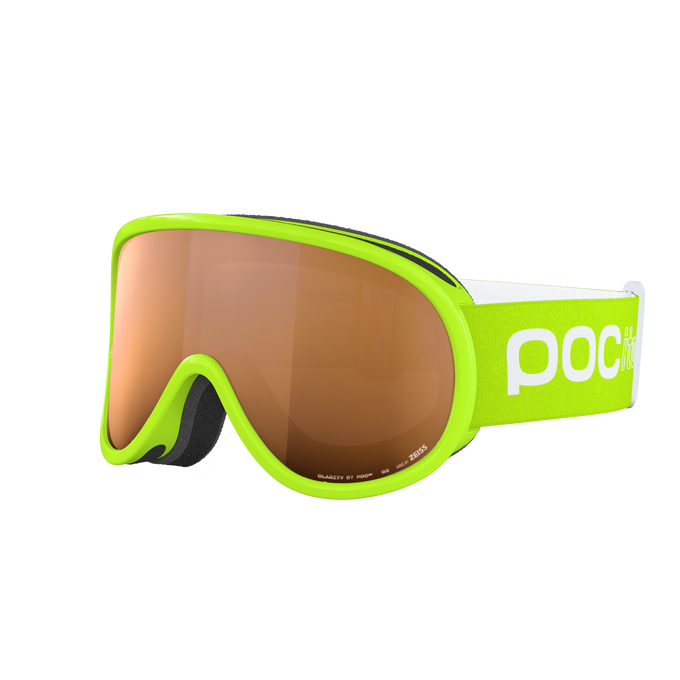 Ochelari de protecție POC Pocito Retina Fluorescent Yellow/Green/Partly Sunny Light Orange - 2025/26