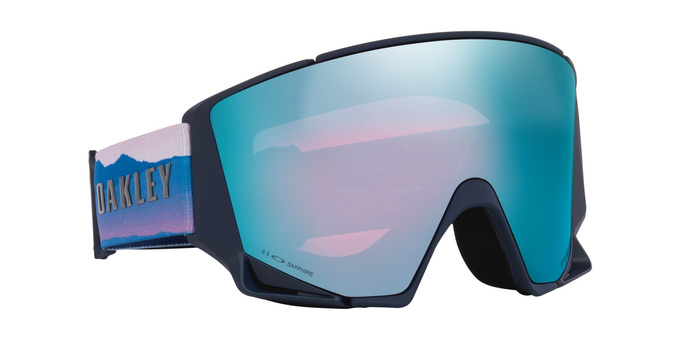 Ochelari de schi Oakley Flow Scape M Mikaela Shiffrin Signature/Prizm Snow Sapphire Iridium + Additional lens Prizm Snow Iced Iridium - 2025/26