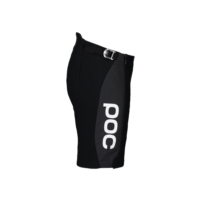 Pantaloni scurți de schi POC Race Shorts Jr Uranium Black - 2025/26