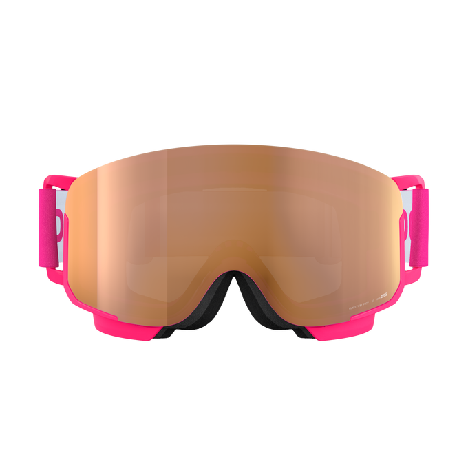 Ochelari de protecție POC POCito Nexal Fluorescent Pink/Partly Sunny Light Orange - 2025/26