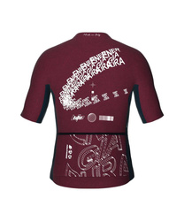 Tricou de ciclism nergiapura T-Shirt Full Zip Life Idea Red/Ragl Alexander - 2023