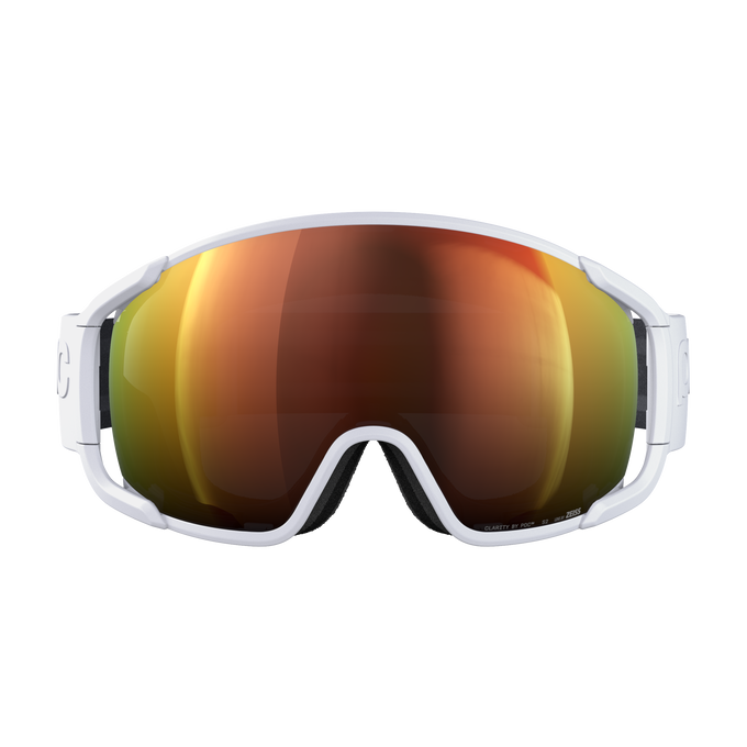 Ochelari de protecție POC Zonula Hydrogen White/Partly Sunny Orange - 2025/26