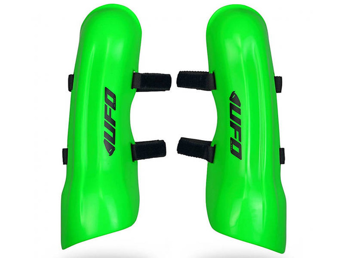 UFO PLAST Junior Slalom Knee Guards Green - 2024/25