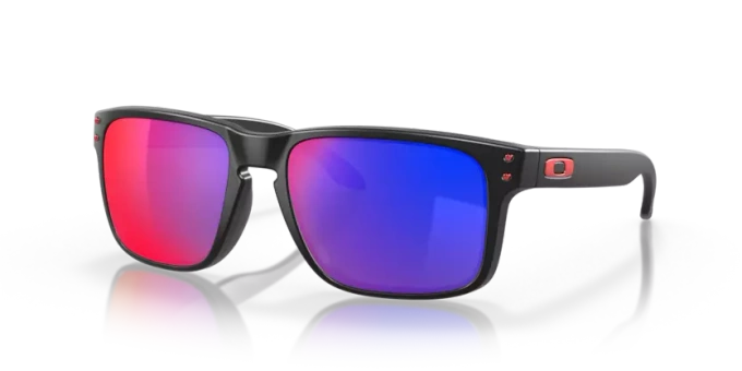 Oakley Holbrook Matte Black/Positive Red Iridium - 2023