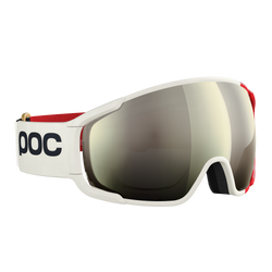 Ochelari de protecție POC Zonula Rouge/Blanc/Partly Sunny Ivory - 2025/26