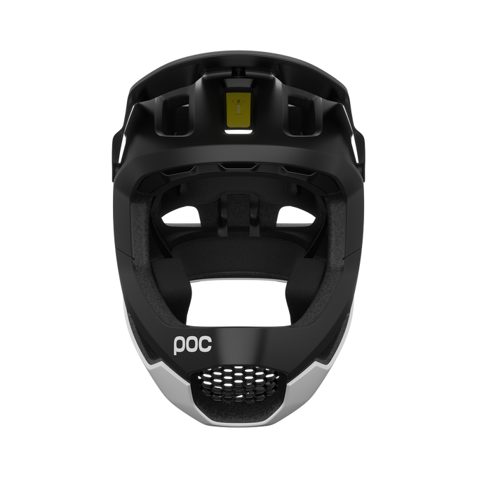 Cască de bicicletă POC Otocon Race MIPS Uranium Black/Hydrogen White Matt 2025