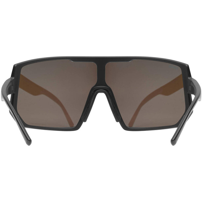 Ochelari de soare Uvex Sportstyle 235 P - Black Mat/Mirror Yellow - 2023