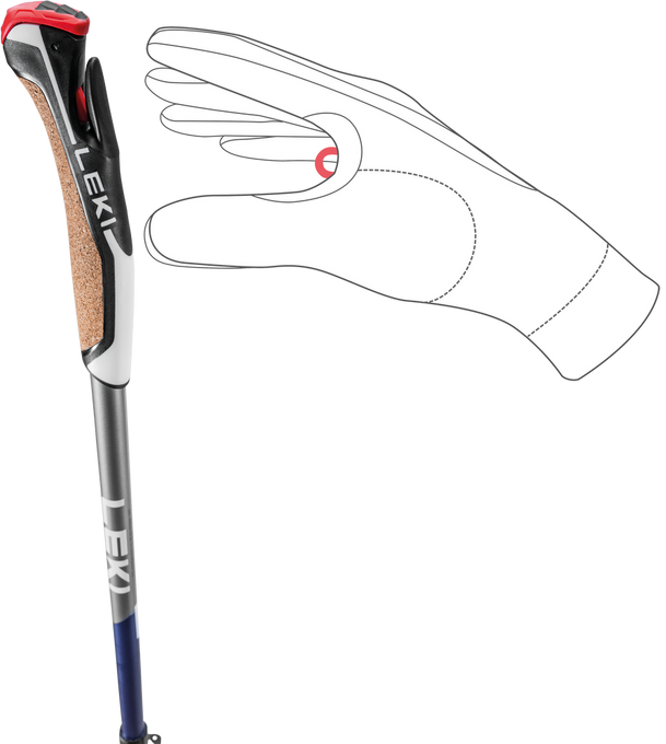 Bastoane de mers nordic LEKI Traveller Carbon 