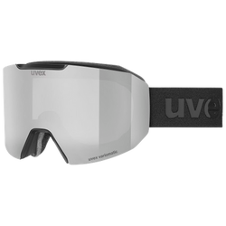 Uvex Evidnt ATTRACT V Black Matt/Mirror Silver + spare lens - 2025/26