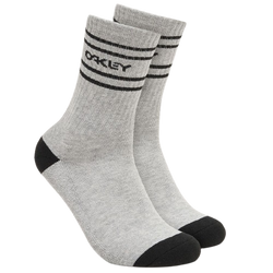 Șosete Oakley Icon B1B Socks 2.0 New Granite HTHR/Black