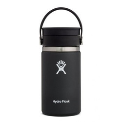 HYDRO FLASK 12 Oz Wide Mouth Flex Sip Lid Thermal Mug negru