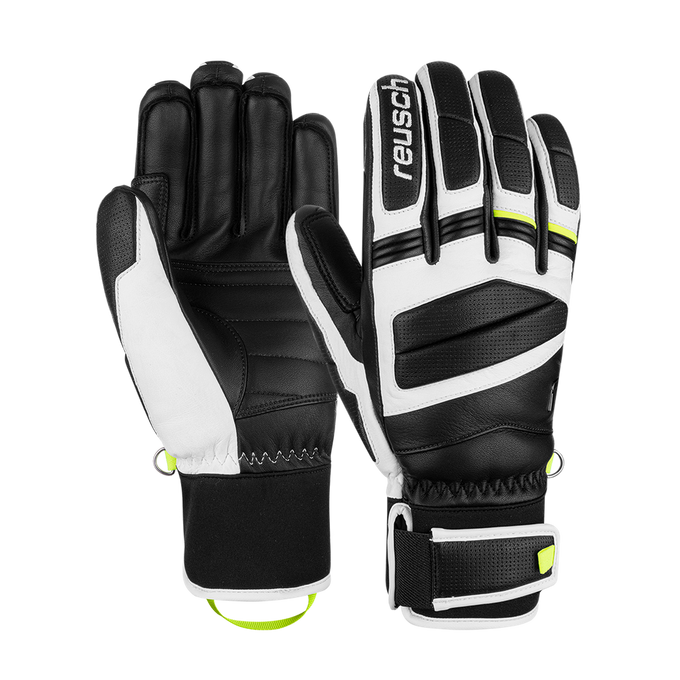 Mănuși Reusch Master Pro Black/White/Safety Yellow - 2025/26
