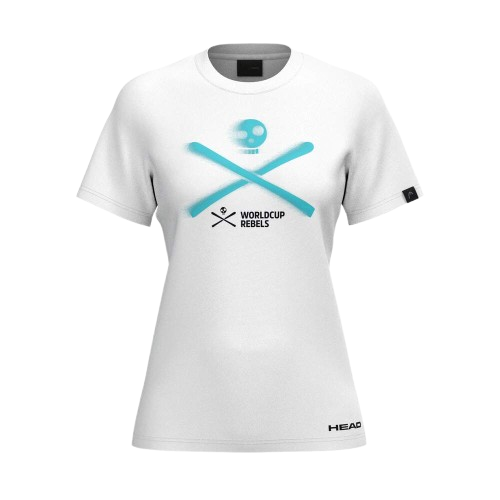 Tricoul HEAD Rebels T-Shirt Women White - 2025/26