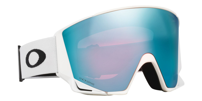 Ochelari de schi Oakley Flow Scape L Matte White/Prizm Snow Sapphire Iridium + Additional lens Prizm Snow Iced Iridium - 2025/26