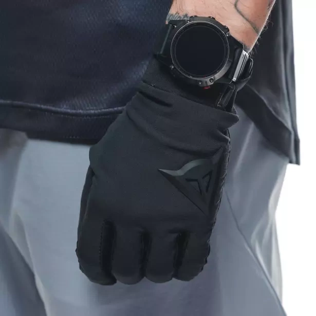 Mănuși de ciclism Hgc Hybrid Gloves Black/Black - 2023
