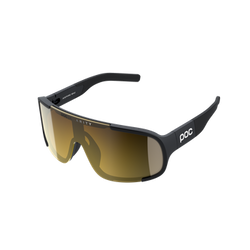Ochelari de soare POC Aspire Mid Uranium Black/Clarity Road/Partly Sunny Gold