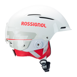 Cască  Rossignol Hero Slalom Impacts White + Chinguard - 2025/26