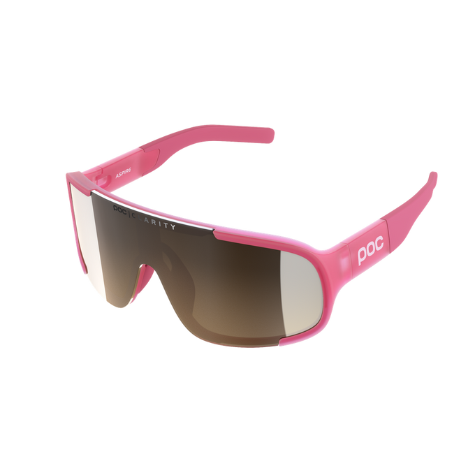 Ochelari de soare POC Aspire Actinium Pink Translucent - 2023/24