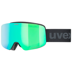 Uvex PWDR FM Black Matt/Mirror Green - 2025/26