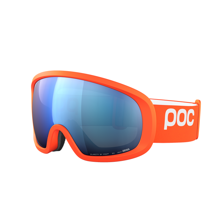 Ochelari de schi POC Fovea Mid Zink Orange/Partly Sunny Blue - 2025/26