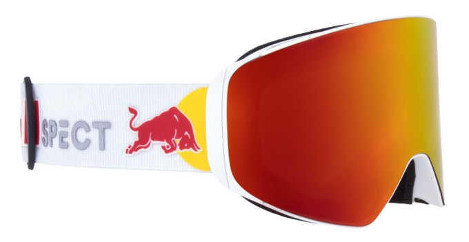 Ochelari de protecție Red Bull Spect Jam-04 Red Mirror + lentilă suplimentară - 2024/25
