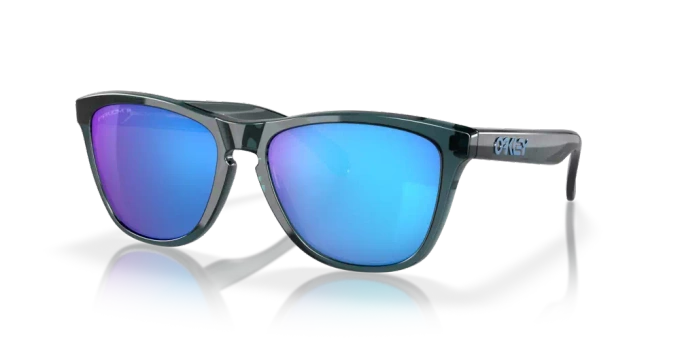 Ochelari de vedere polarizați Oakley Frogskins Crystal Black w/Prizm Sapphire - 2023