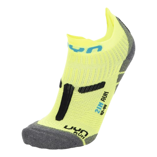 șosete de alergare UYN Man Run 2IN Socks Yellow Fluo/Black