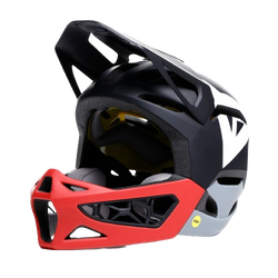 Cască de ciclism Dainese Linea 01 Mips Mono Matt Black/Red/Nardo Grey