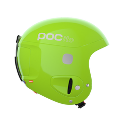 Cască POC Pocito Skull Fluorescent Yellow/Green - 2025/26