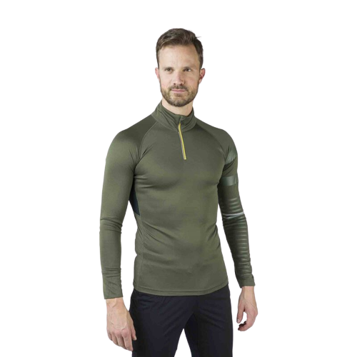 ROSSIGNOL Poursuite 1/2 Zip tricou verde - 2022/2023
