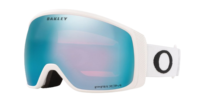 Ochelari de protecție Oakley Flight Tracker M Matte White Prizm Snow Sapphire Irid - 2025/26