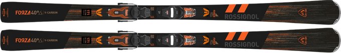 Schiuri Rossignol Forza 40°V-Ca Retail  + Xpress 11 GW B83 Black Orange - 2024/25