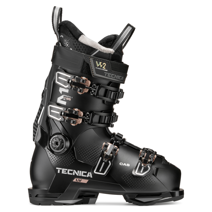 Clapari schi TECNICA Mach1 LV 95 W TD2 GW Black - 2025/26