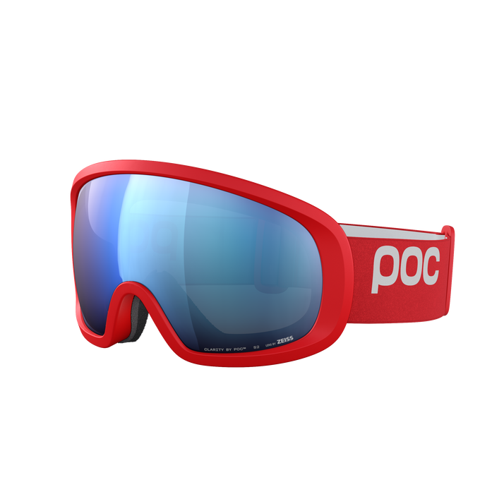 Ochelari de schi POC Fovea Mid Prismane Red/Partly Sunny Blue - 2025/26