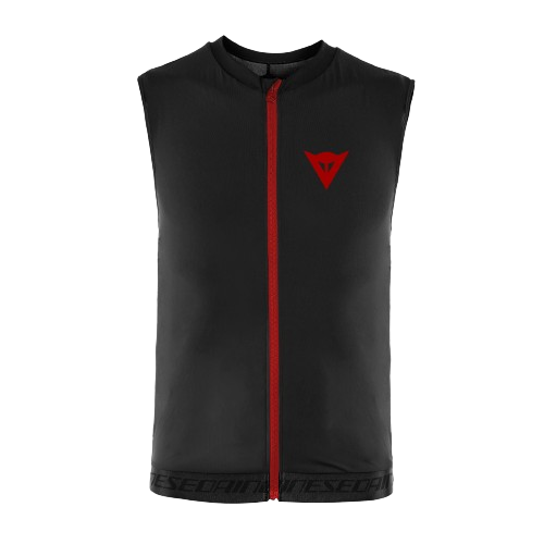Protecție pentru spate DAINESE Scrabeo Flexagon Waistcoat 2 Stretch-Limo/High-Risk-Red  - 2024/25