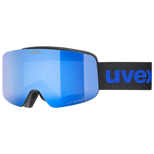 Uvex PWDR FM Black Matt/Mirror Blue - 2025/26