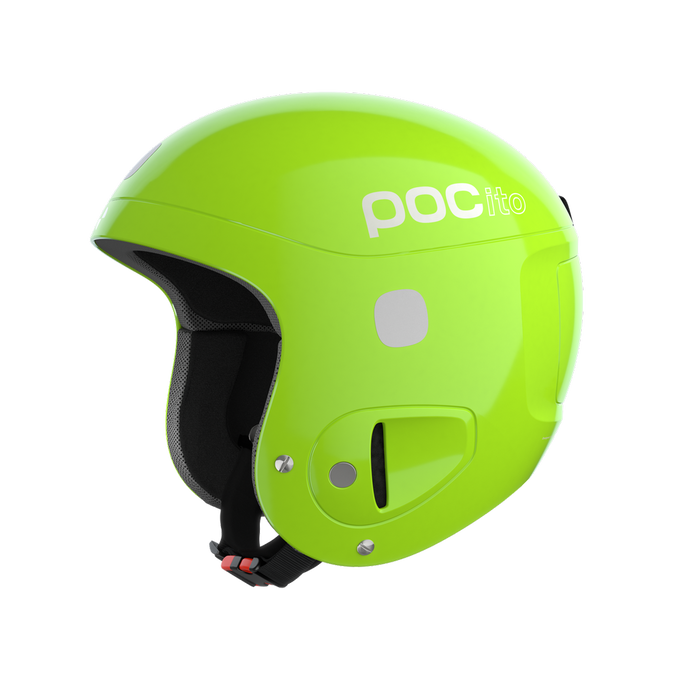 Cască POC Pocito Skull Fluorescent Yellow/Green - 2025/26