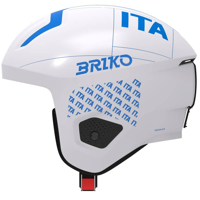 Cască Briko Vulcano 2.0 Italia Shiny/White Science - 2023/24
