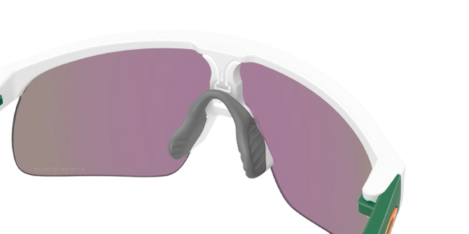 Ochelari de vedere Oakley Resistor Matte White Frame/Prizm Jade Lenses
