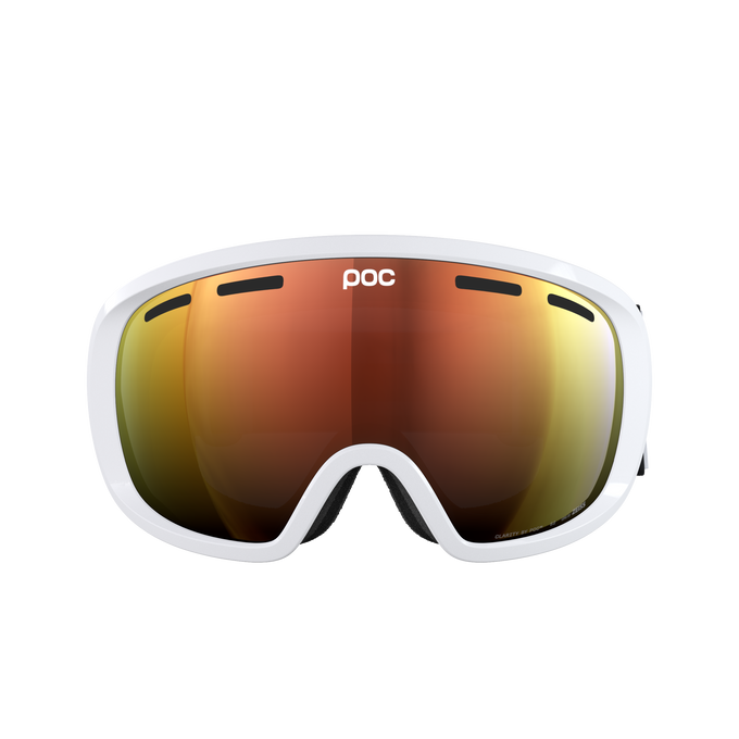 Ochelari de protecție POC Fovea Blixten White/Partly Sunny Orange - 2025/26