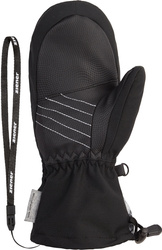 Mănuși Ziener Lavalino-z As® Aw Mitten Glove Junior Unisex Black Grey Mountain Print - 2025/26