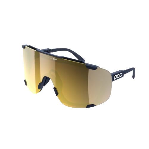 Ochelari de soare POC Devour Apatite Navy/Clarity Road/Partly Sunny Gold