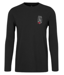 Tricou Van Deer Crew Longsleeve Black - 2024/25