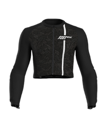 Cămașă cu protecție ENERGIAPURA Gudauri Racing Black Junior - 2024/25