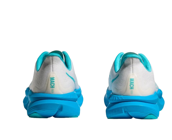 Pantofi bărbați Hoka Mach 6 White/Skyward Blue