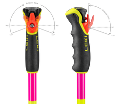 Stâlpi LEKI Spitfire Vario 3D Pink - 2025/26