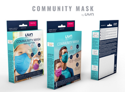 UYN Community Mask Kids Edition Albastru