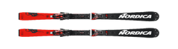 Schiuri Nordica Dobermann SL WC Dept Plate Black Red + Marker X-Comp 18 Black Flo Red - 2023/24